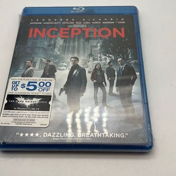 Warner Bros. Other - Inception (Blu-ray) - Blu-ray By Leonardo DiCaprio - factory sealed